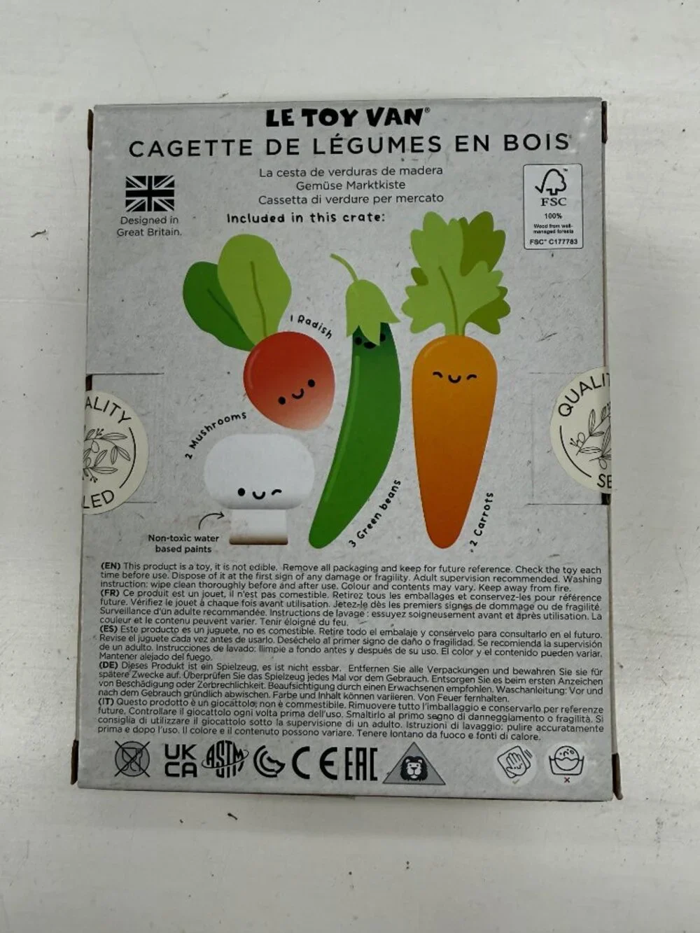 LE TOY VAN HARVEST VEGETABLES